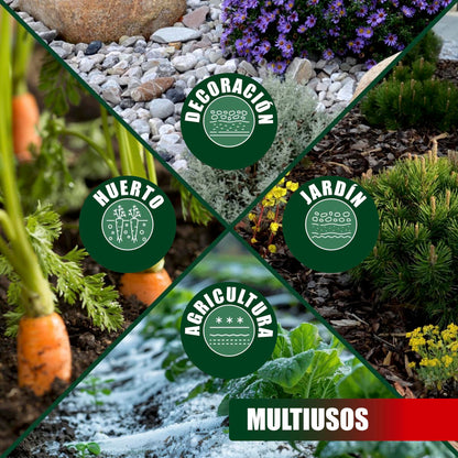 GREEN GOF Malla Antihierbas Premium 1x50m, 130g/m² - Ultra Resistente. Alta Estabilización Uv, Permeable Y Transpirable_4