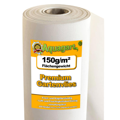 85m² Forro Polar Para Jardín, Forro Polar Para Malas Hierbas, Forro Polar Para Mantillo, 150 G/m², Blanco, 1 M De Ancho_0
