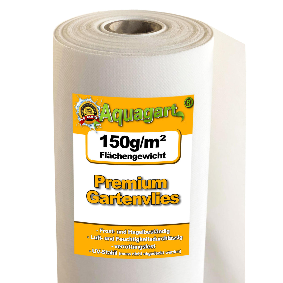 110m² Vellón De Jardín Vellón Contra Malezas Película Contra Malas Hierbas Mantillo Vellón 150 G/m² Blanco 2 M De Ancho_0