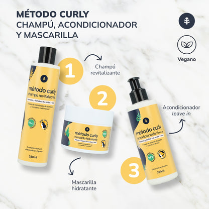 Champú Proteínas Hidrolizadas Método Curly Planeta Huerto 250 ml