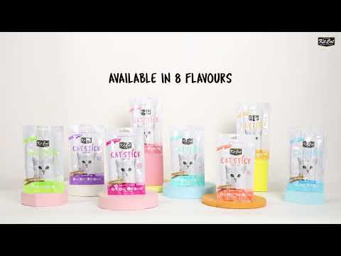 Kit Cat Cat Stick - Pollo & Pato y Arándanos 15 g Snack semihúmedo para gatos