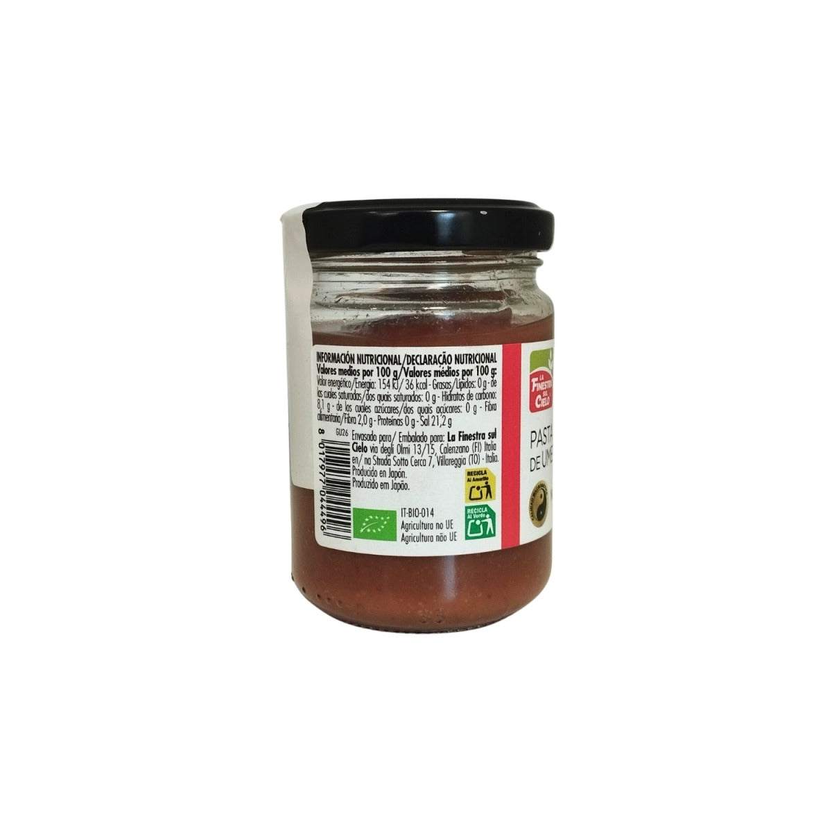 Puré de Umeboshi La Finestra Sul Cielo 140 g