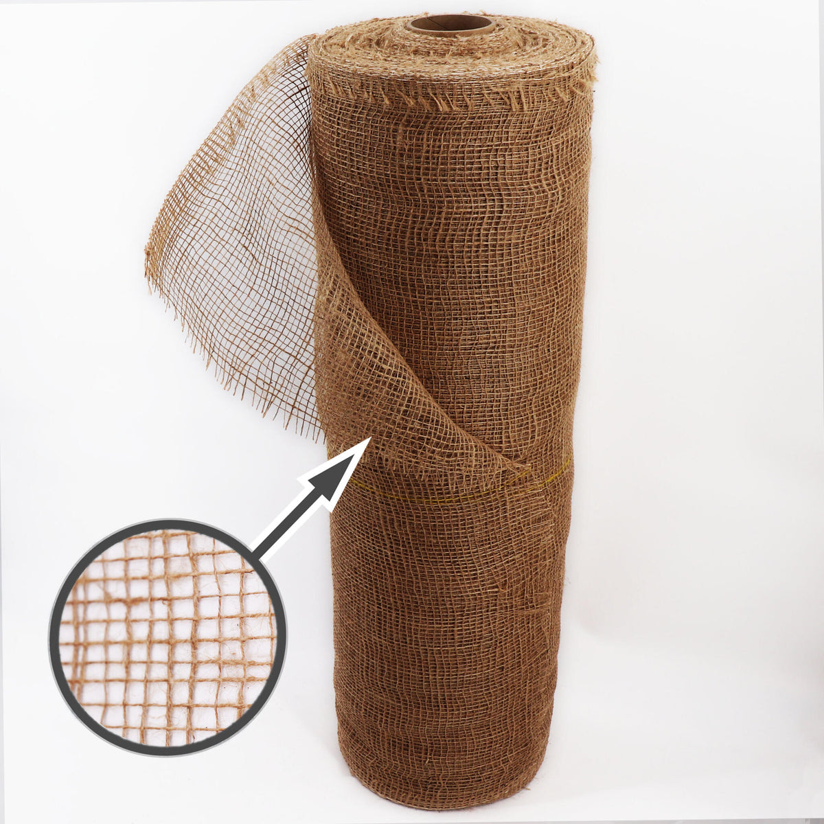 Tela De Yute De 20m X 1m, Estera De Yute De 105g/m², Tela De Yute Para Jardín, Cinta De Yute De Arpillera_1
