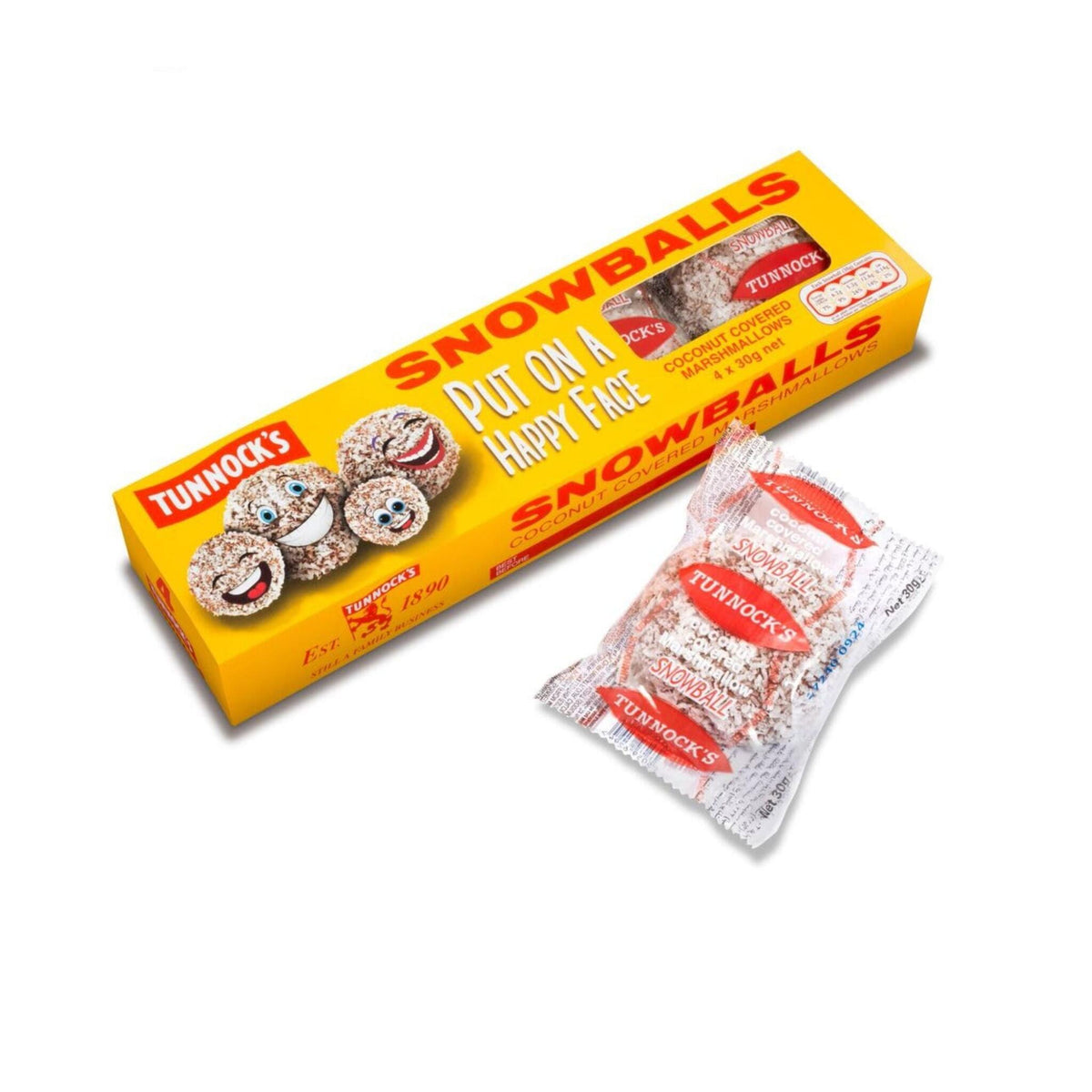 Tunnock's Snowballs 4 Unidades 120 G_0