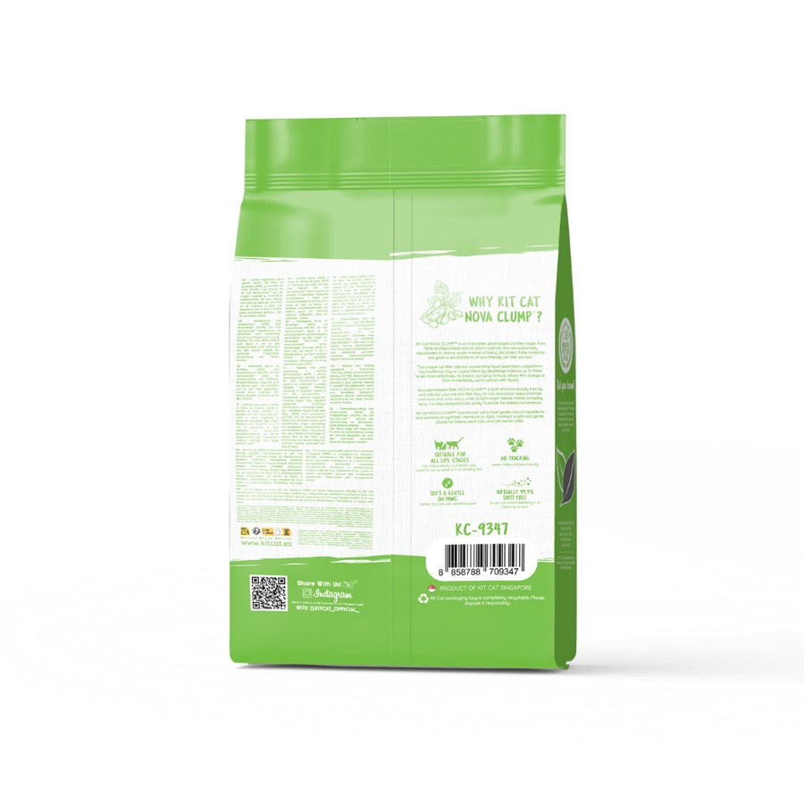 Pack 2x Kit Cat Arena Eco Nova Pack Ahorro - Green Tea 7 L Arena para gatos